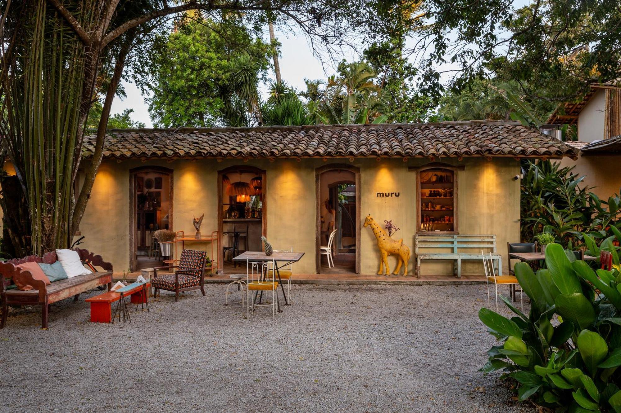 Na Praca Hotel Trancoso Esterno foto